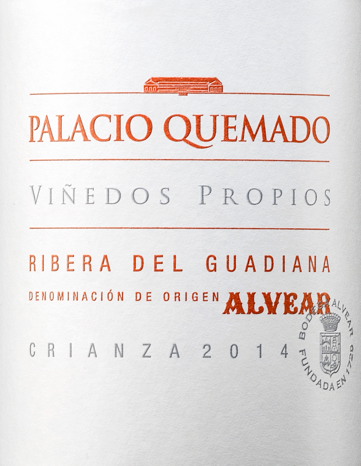 Palacio Quemado Crianza