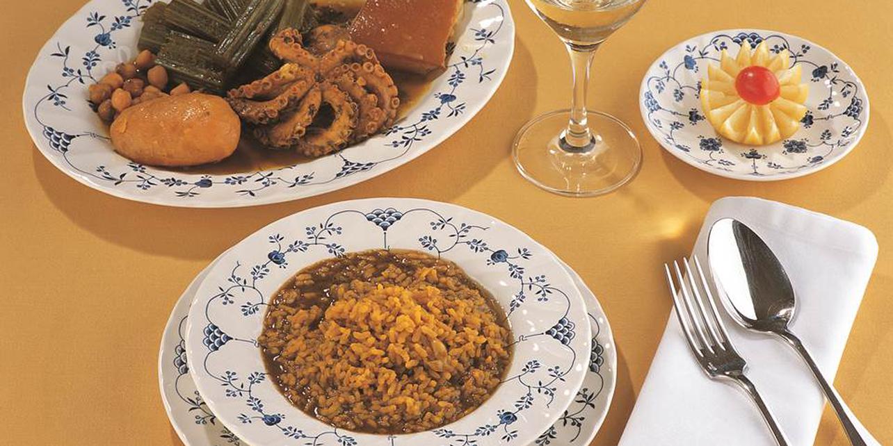 Arroz meloso con pulpo Arroz meloso con pulpo