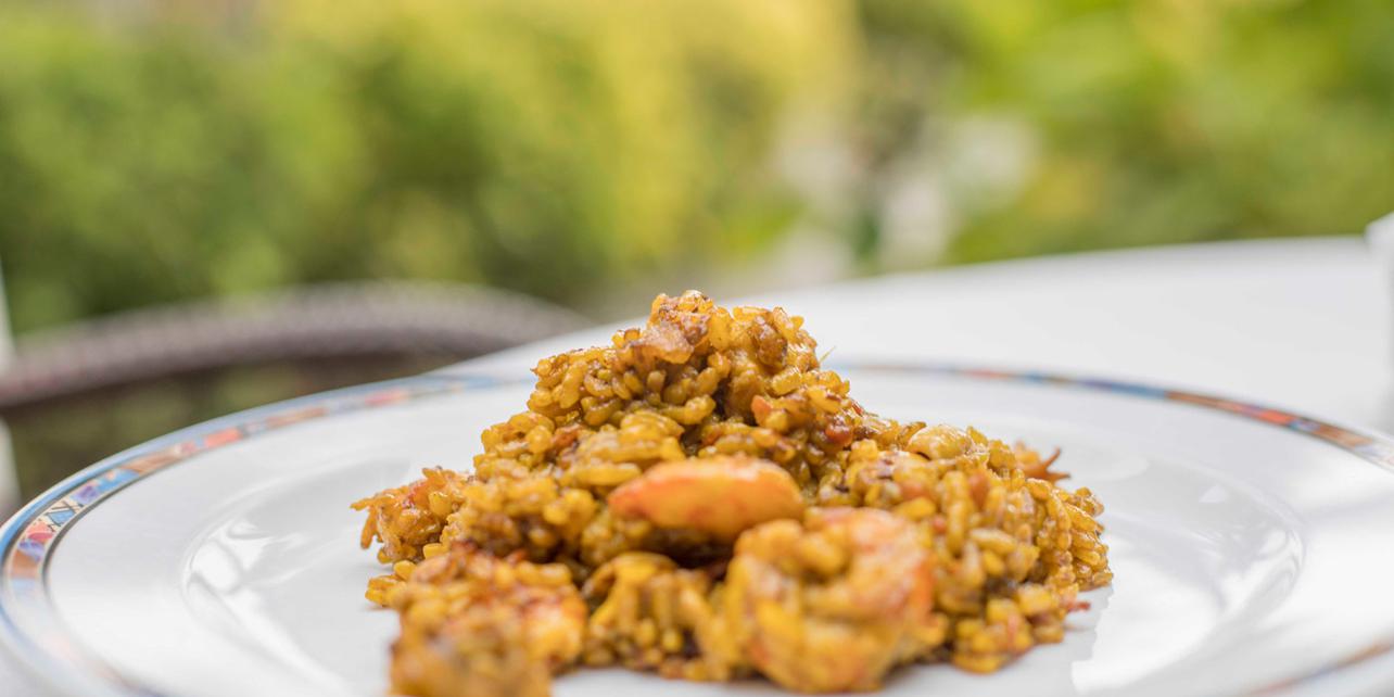 Arroz con langostinos Arroz con langostinos