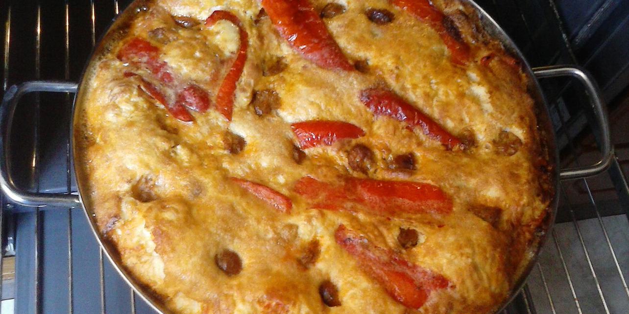 Arroz caldoso con cerdo, nabos y judías Arroz caldoso con cerdo, nabos y judías