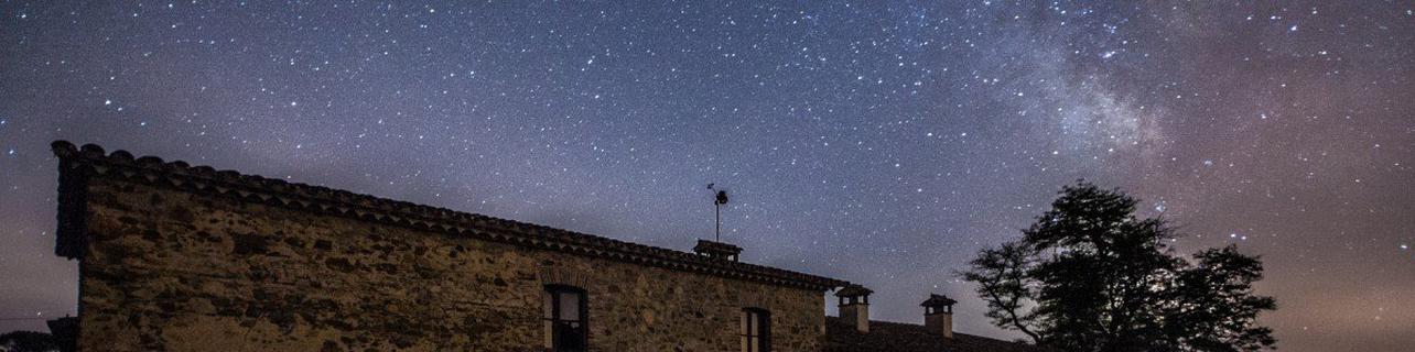 Observación astronómica en el Moianès Observación astronómica en el Moianès