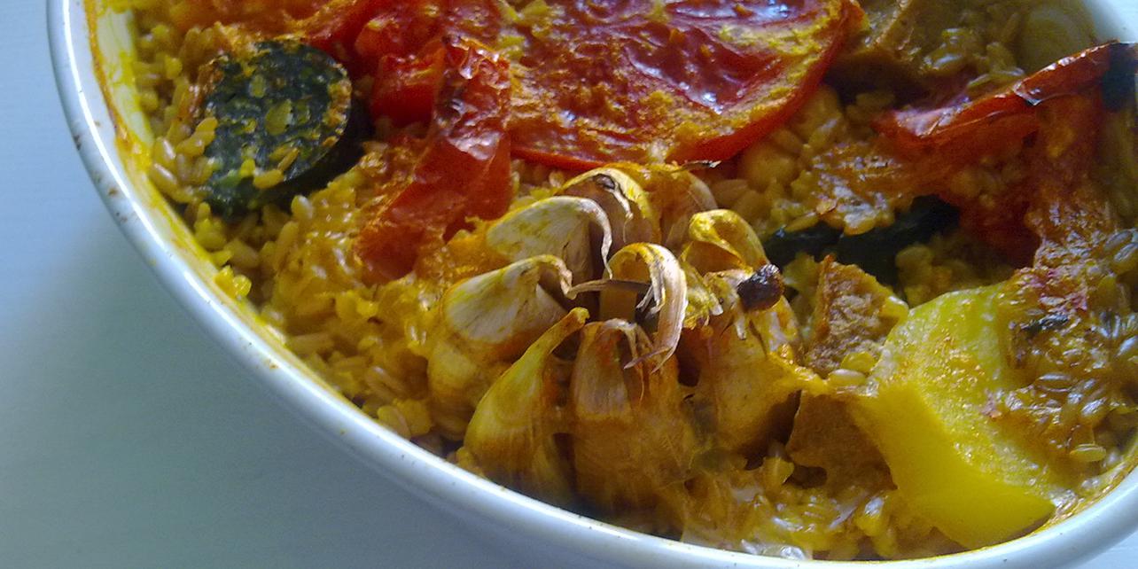 Arroz al horno Arroz al horno