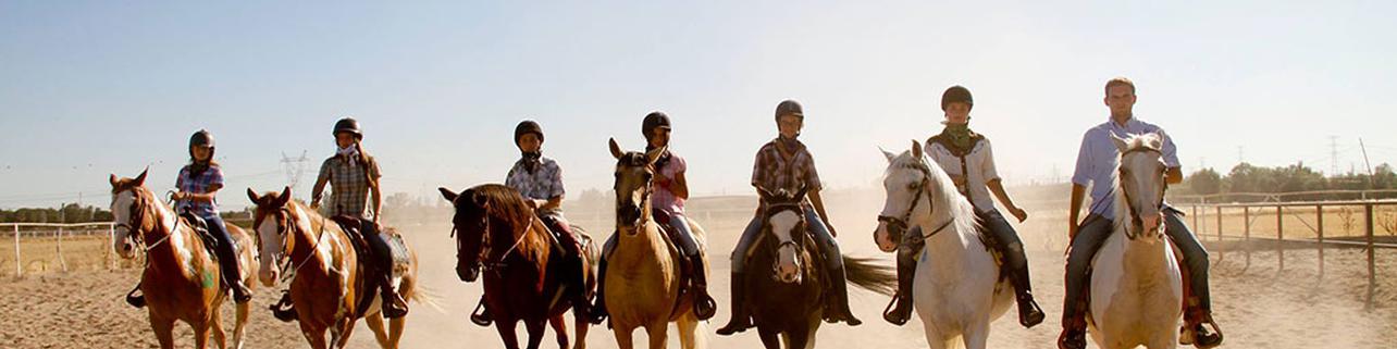 Montar como en el far west Montar como en el far west