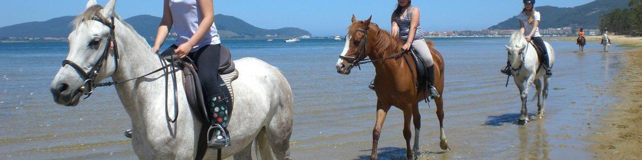 2h de Ruta a Caballo por la playa de Laredo en Cantabria 2h de Ruta a Caballo por la playa de Laredo en Cantabria