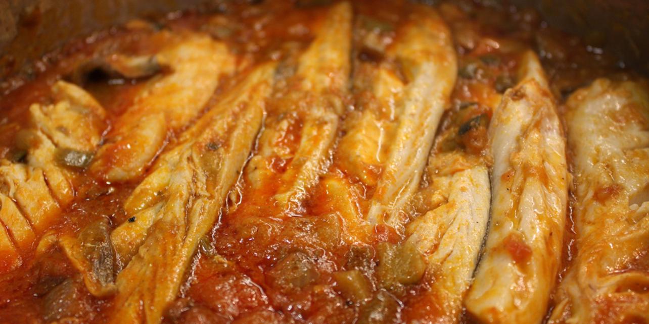 Pimentón con pescado Pimentón con pescado
