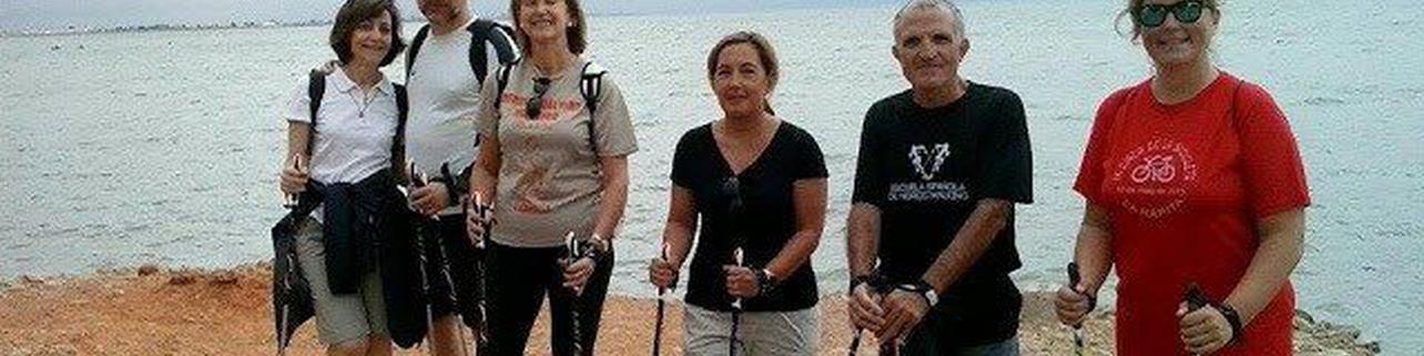 Nordic Walking por el Trabucador en Tarragona Nordic Walking por el Trabucador en Tarragona